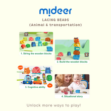 Load image into Gallery viewer, Mideer Lacing Beads
