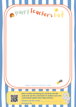 Load image into Gallery viewer, Labelie Name Labels - Teacher&#39;s Day Edition (Redemption Card)
