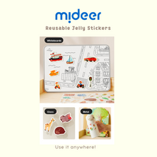 Load image into Gallery viewer, Mideer Reusable Jelly Stickers
