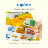 Mideer Reusable Jelly Stickers