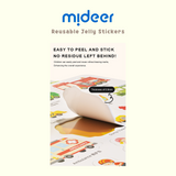 Mideer Reusable Jelly Stickers
