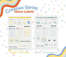Load image into Gallery viewer, Labelie Name Labels- Creation Set Improved Version
