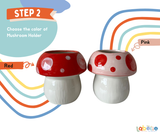 Ceramic Mushroom Holder