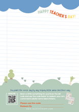 Load image into Gallery viewer, Labelie Name Labels - Teacher&#39;s Day Edition (Redemption Card)
