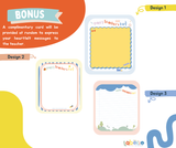 Acrylic Bookmark Set of 4