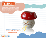 Ceramic Mushroom Holder