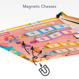 6-in-1 Portable Board Game Book: Museum Adventures