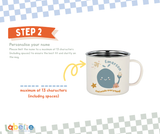 Creation Set Stainless Steel Mugs (Set of 2)