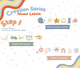 Name Labels- Creation Set