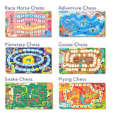 6-in-1 Portable Board Game Book: Museum Adventures