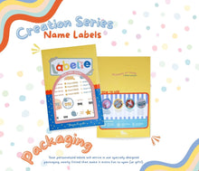 Load image into Gallery viewer, Labelie Name Labels- Creation Set Improved Version
