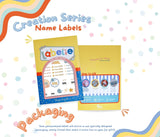 Name Labels- Creation Set
