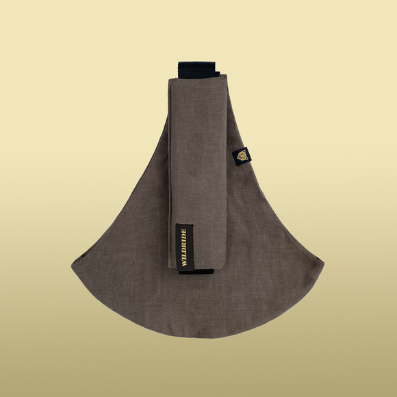 Toddler Carrier Brown Linen (Backorder - ETA Mid Dec)