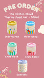 Cotton Cloud Thermo Food Jar (Pre Order - ETA Mid April)