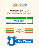 Personalised Name Label (Breakfast Edition)