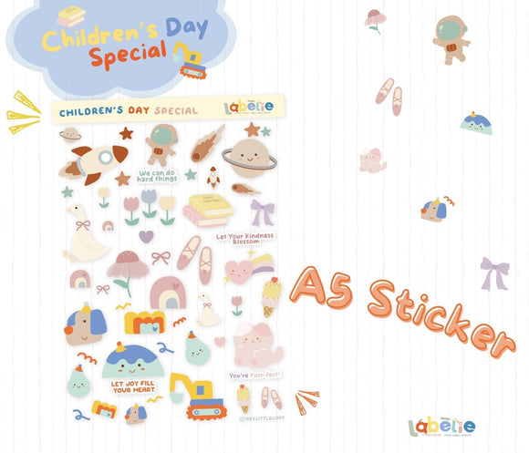 Children's Day Sticker Set