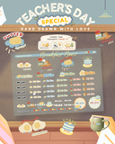 Personalised Name Label (Breakfast Edition)