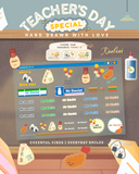 Personalised Name Label (Breakfast Edition)
