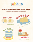 Personalised Name Label (Breakfast Edition)
