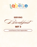 Personalised Name Label (Breakfast Edition)