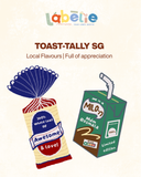 Personalised Name Label (Breakfast Edition)