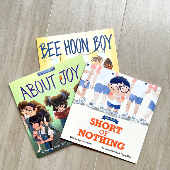 My classmate Set (Bee Hoon Boy, Short of Nothing and About Joy)