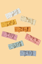 Load image into Gallery viewer, Bamboo Stretch Bow Headband
