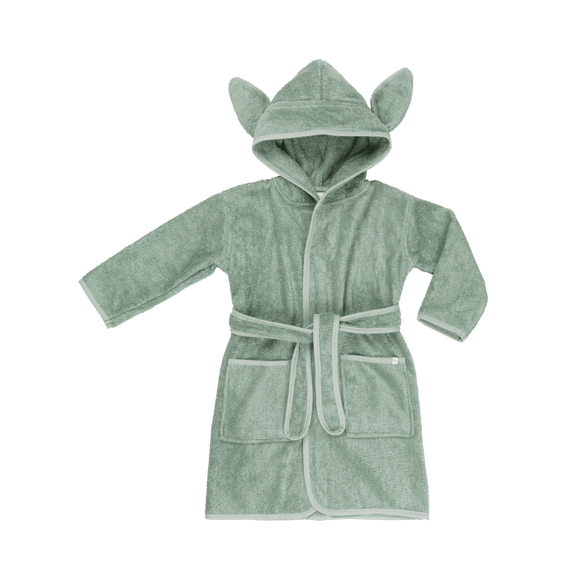 Bathrobe Junior Bunny - Eucalyptus (2-4yo)